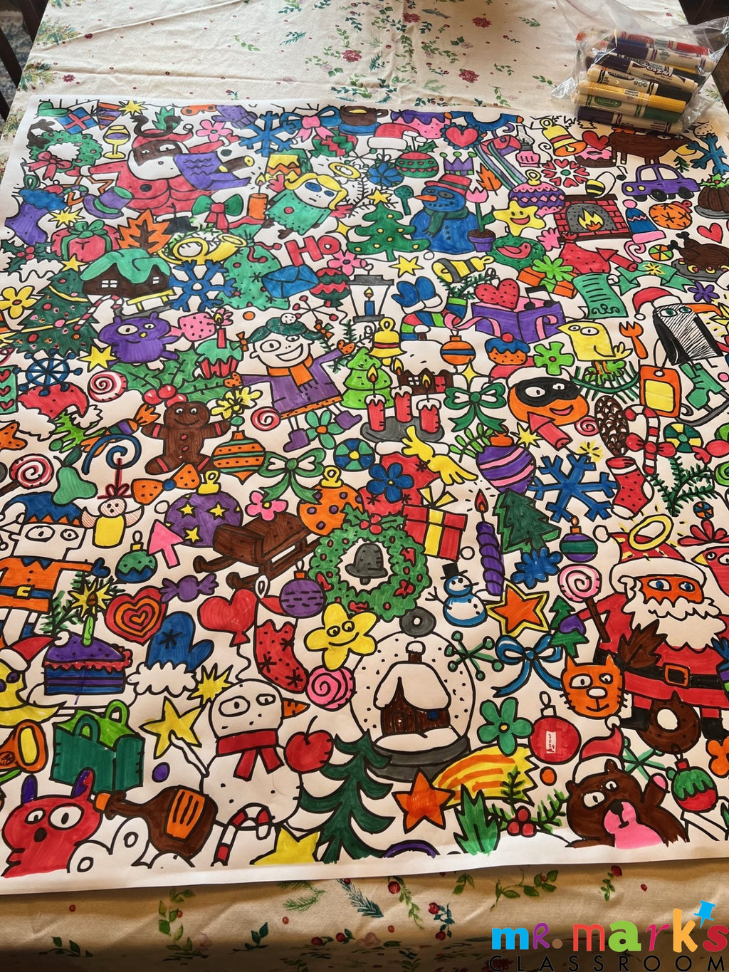 Christmas Doodle Art Posters (Individuals) image 10