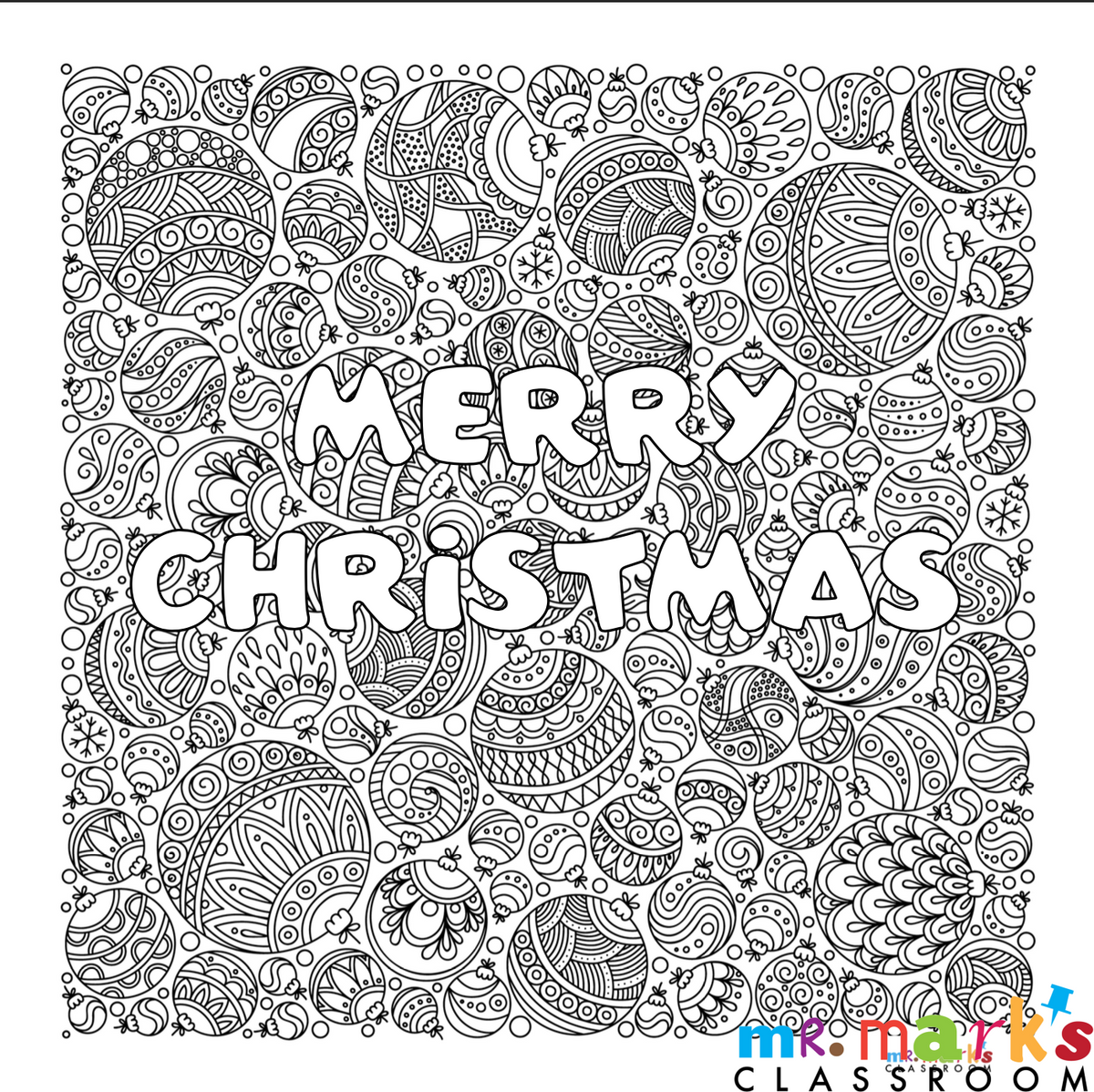 Christmas Doodle Art Posters (Individuals) image 7