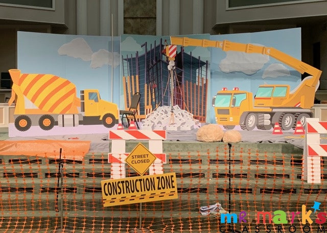 Construction Stage Decorations Bundle image 0