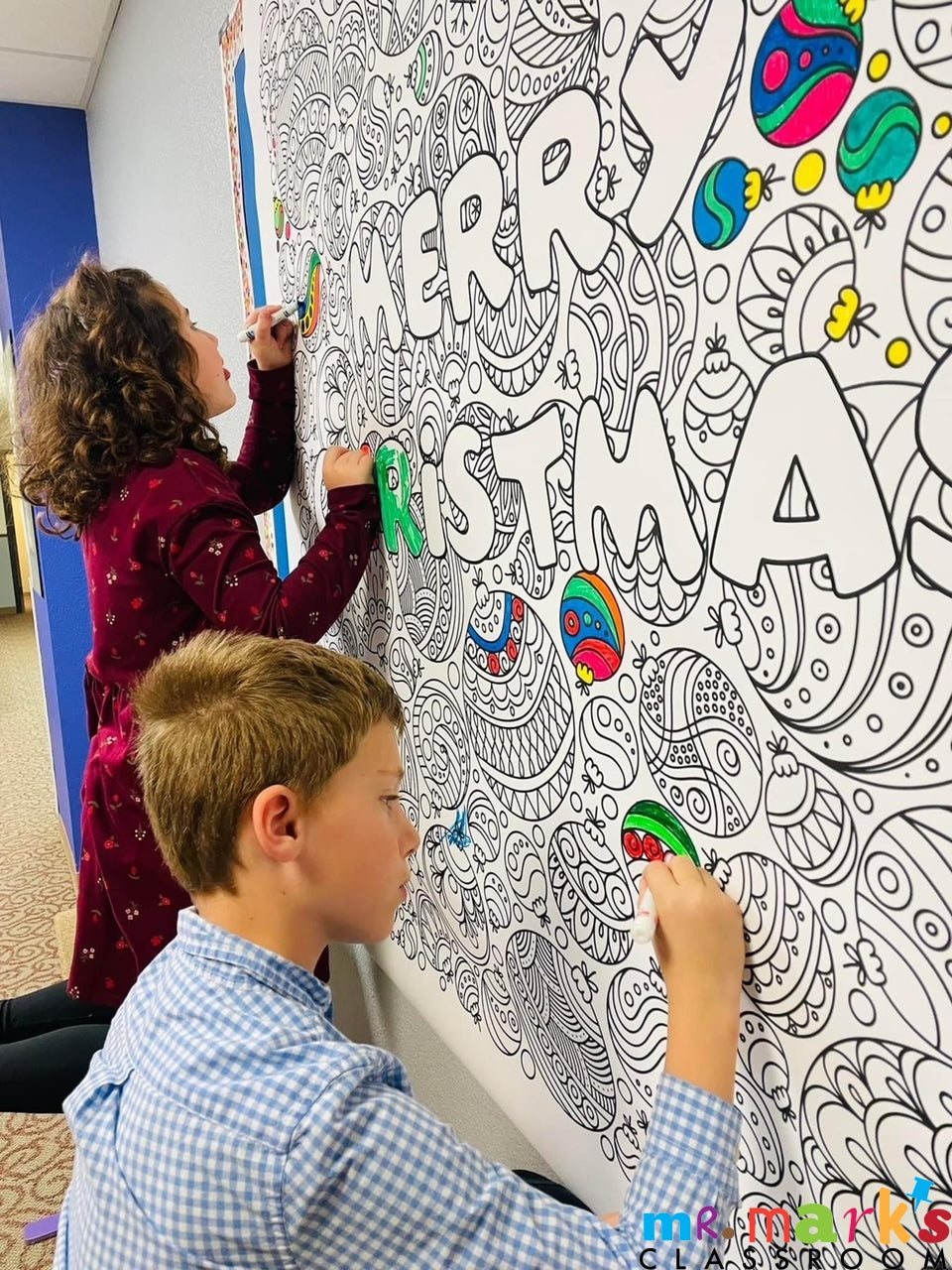 Christmas Doodle Art Posters (Individuals) image 13