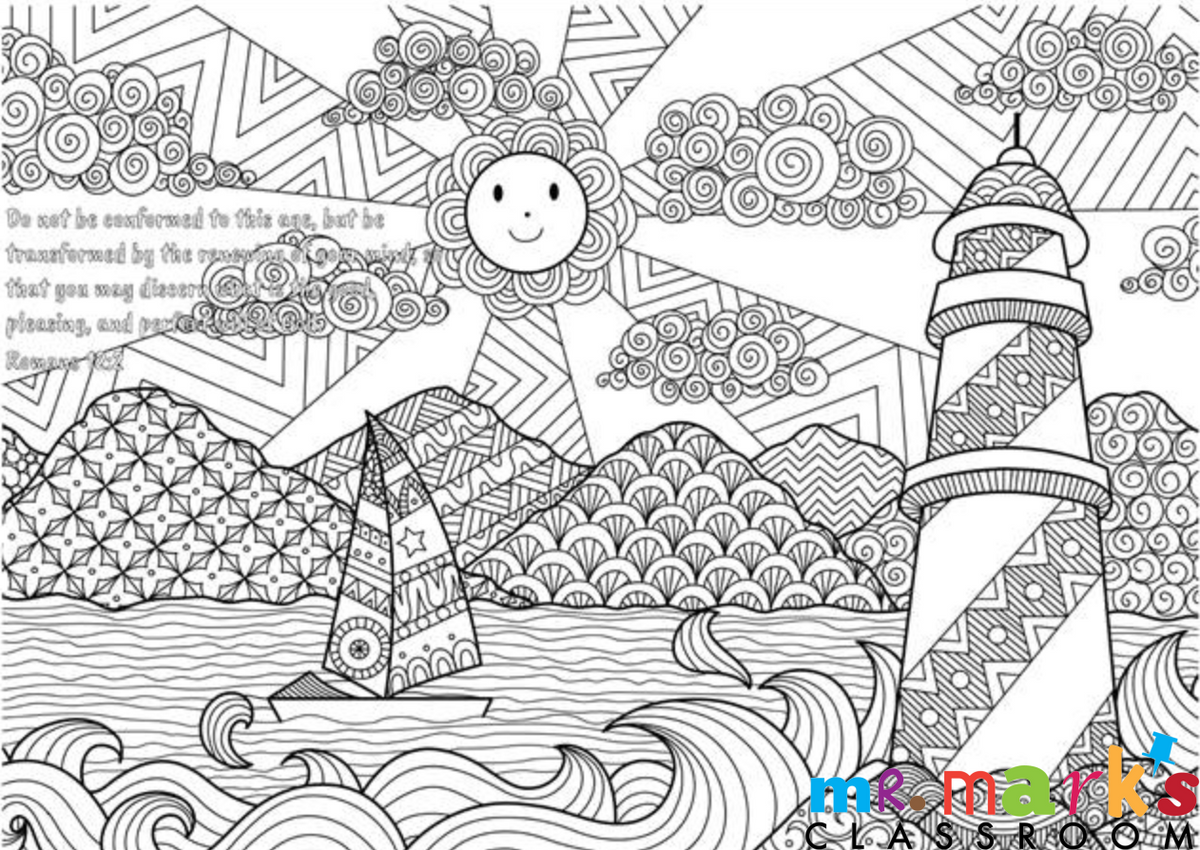 Seaside Doodle Art Bundle image 2