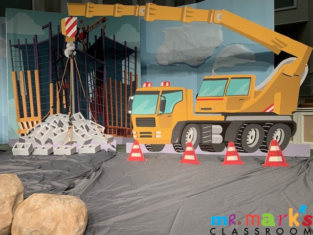 Construction Stage Decorations Bundle image 2