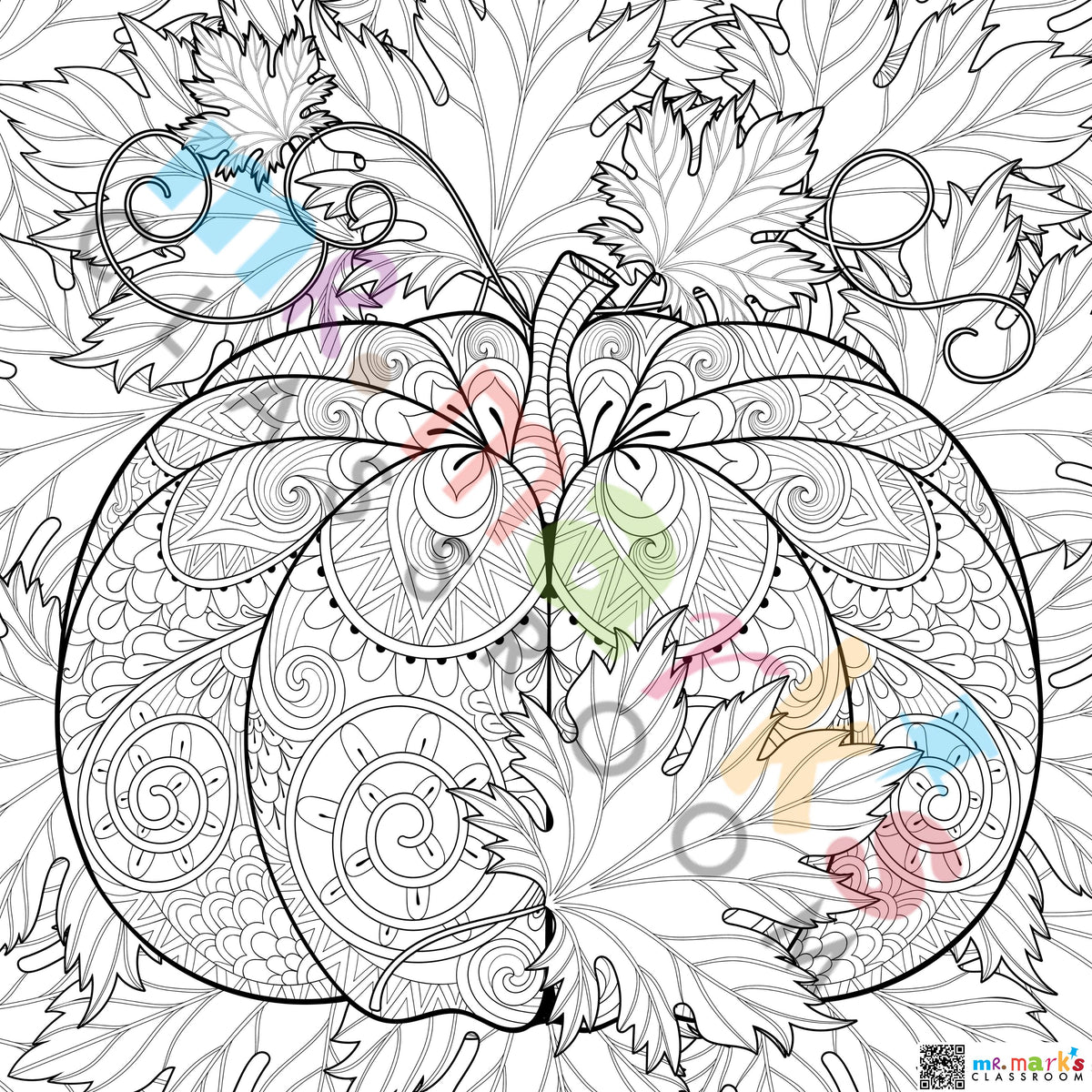 Fall Doodle Art