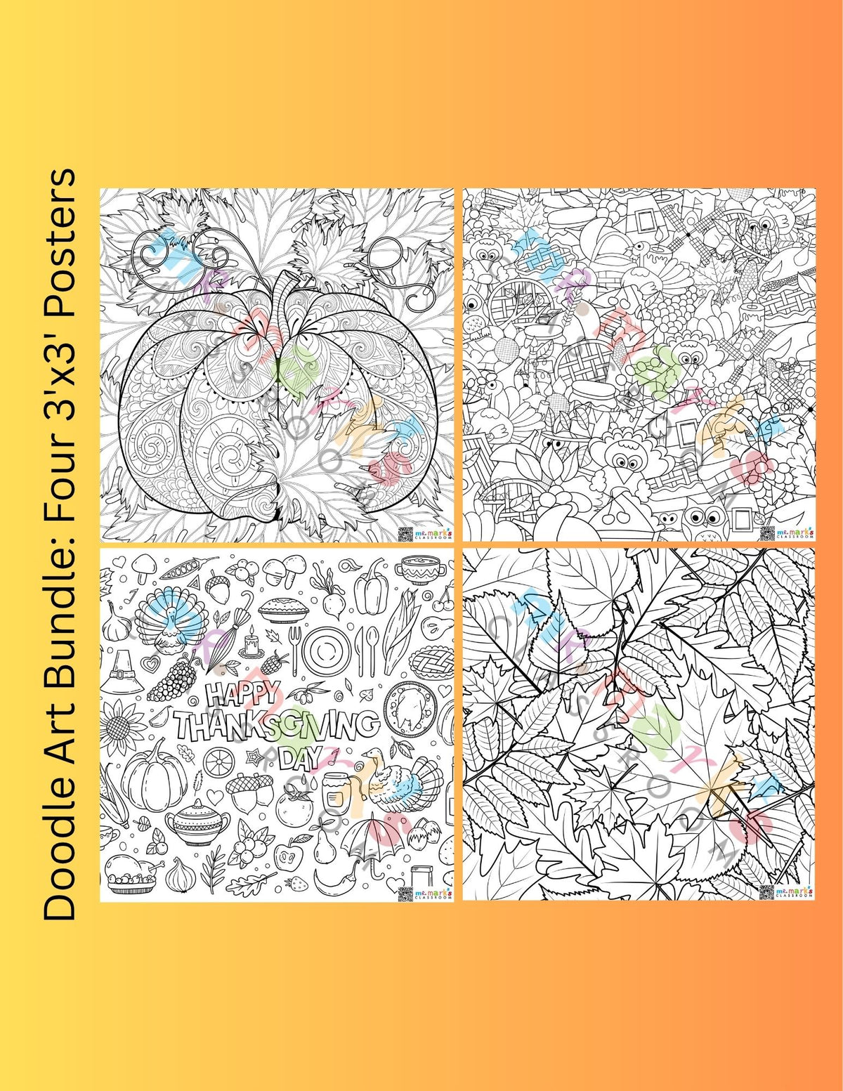 Fall Doodle Art