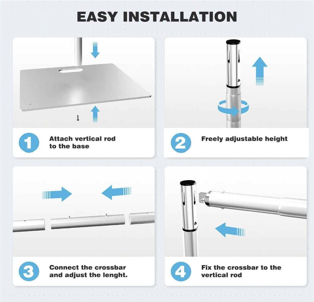 Pipe and Drape Backdrop Stand