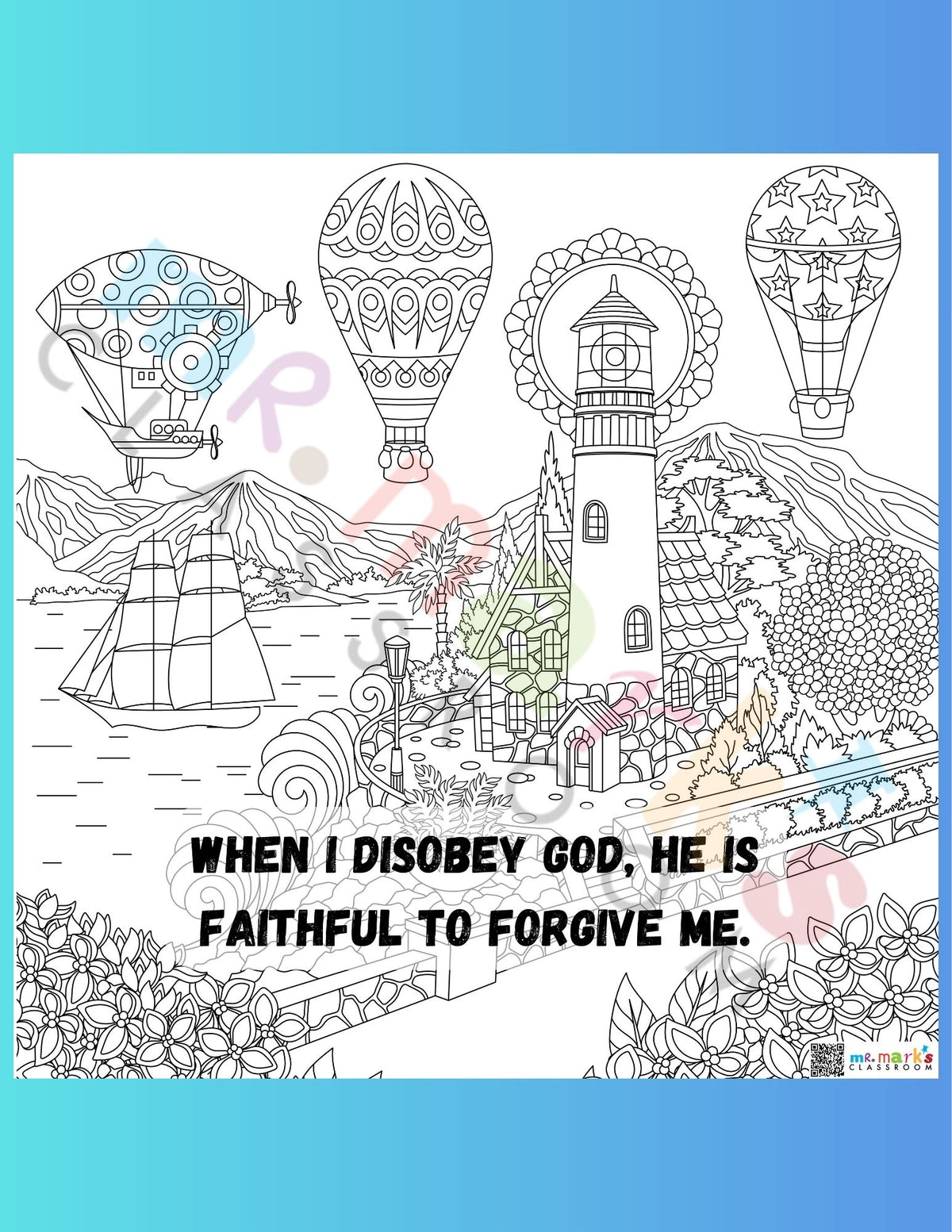 Doodle Art: Up & Away