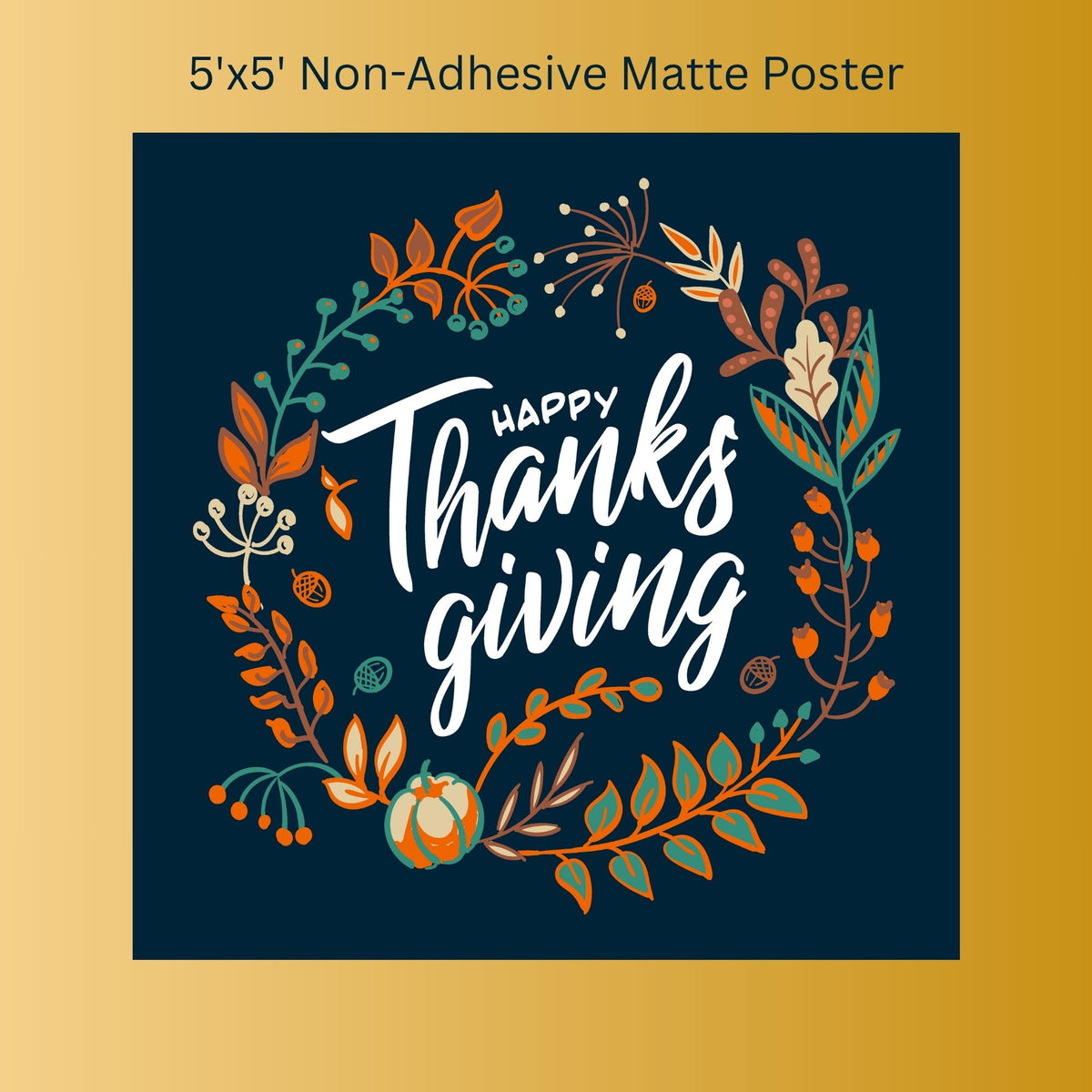 Thanksgiving Backdrop