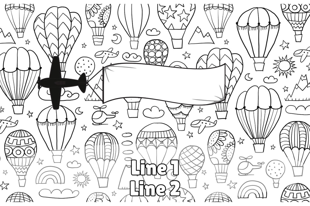 Up & Away Doodle Pillowcases (12 Pack)