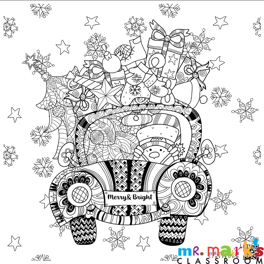 Christmas Doodle Art Bundle 1 image 3