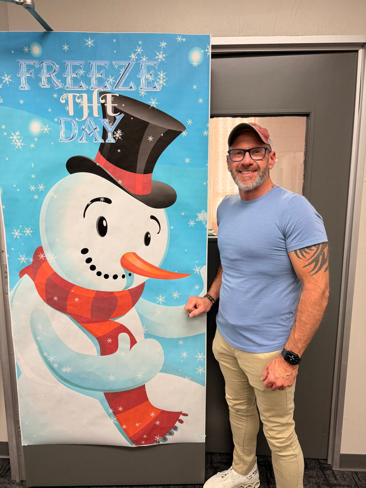 Snowman Door Poster image 0